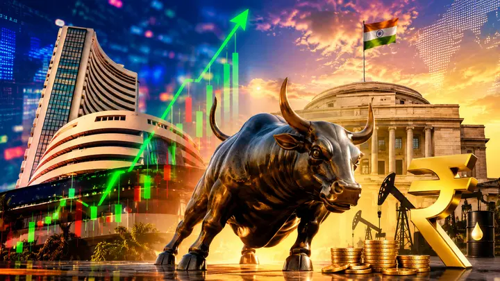 BSE Sensex, NSE Nifty50 eye RBI MPC decision after ending four-day winning streak