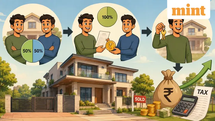 Bought co-owner's 50% share in a property? How capital gains tax applies when selling whole asset