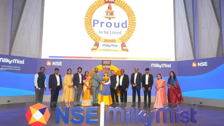 Milky Mist Share Price & IPO Listing Live: Debuts at ₹165 on NSE, BSE, marking 18% premium, hits upper circuit