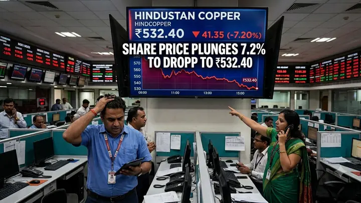 Hindustan Copper share price: Stock plunges 7% - Here's why