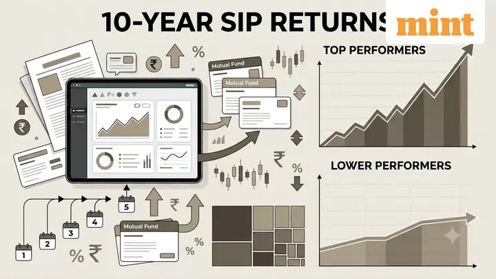 Equity funds performance: Quant Small Cap tops 10-year SIP returns at over 25%; Sundaram Value trails