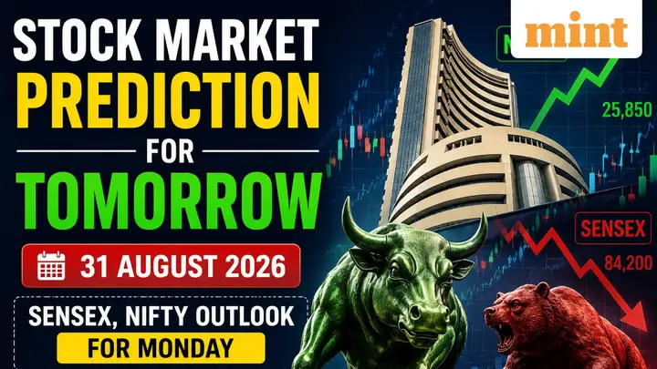 Stock market prediction for tomorrow, 31 August 2026: Sensex, Nifty outlook for Monday — US, South Korea, Taiwan cues