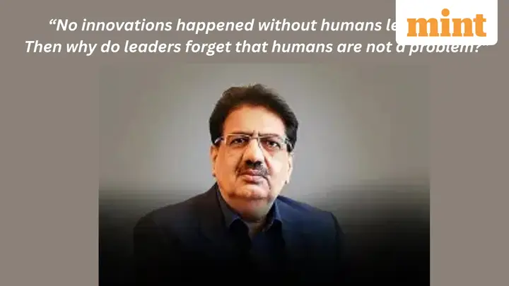 ‘Why do leaders forget humans are not a problem?’: HCLTech ex-CEO slams AI-led layoffs, says people lead innovations