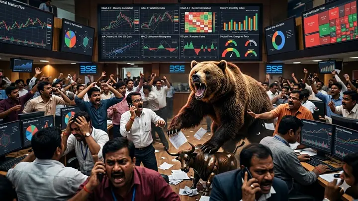 Sensex, Nifty crash today: Why is stock market down today? Top 3 reasons explained