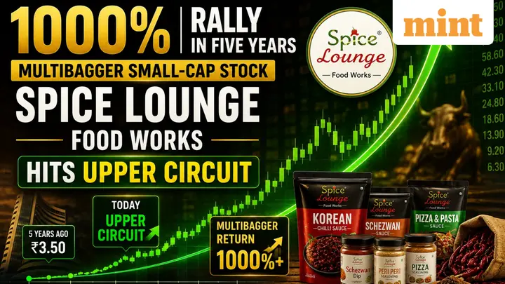 1000% rally in five years | Multibagger small-cap stock hits upper circuit