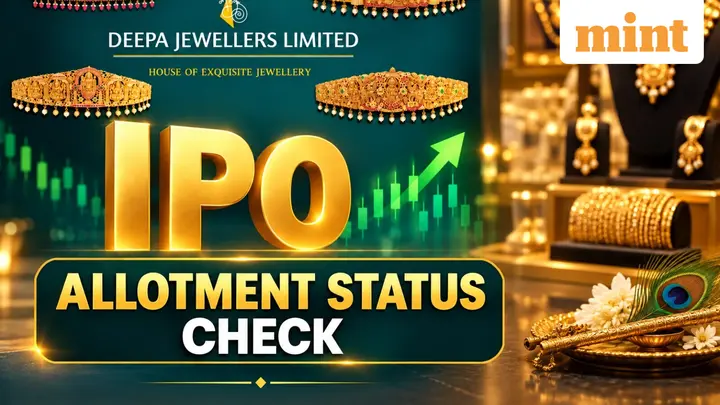 Deepa Jewellers IPO allotment status check online by PAN number on BSE, NSE, Bigshare; GMP today after 42x