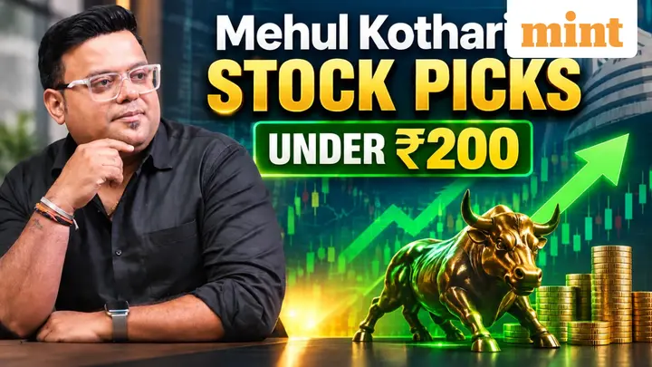 Stocks to buy under  ₹200: Mehul Kothari of Anand Rathi recommends three shares to buy for short term