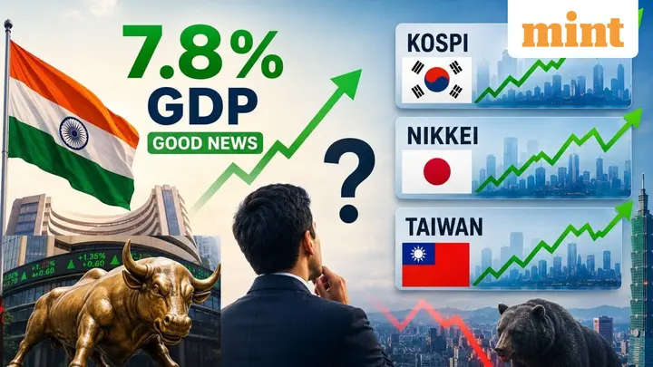 7.8% GDP is good news but why skyrocketing KOSPI, Nikkei, Taiwan remain a major concern for Sensex, Nifty | Explained