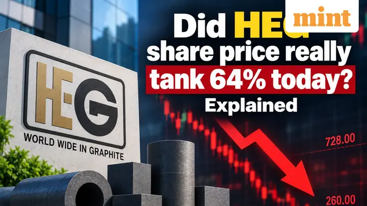 HEG share price falls over 64% to  ₹260: Don’t panic! Here’s what actually happened
