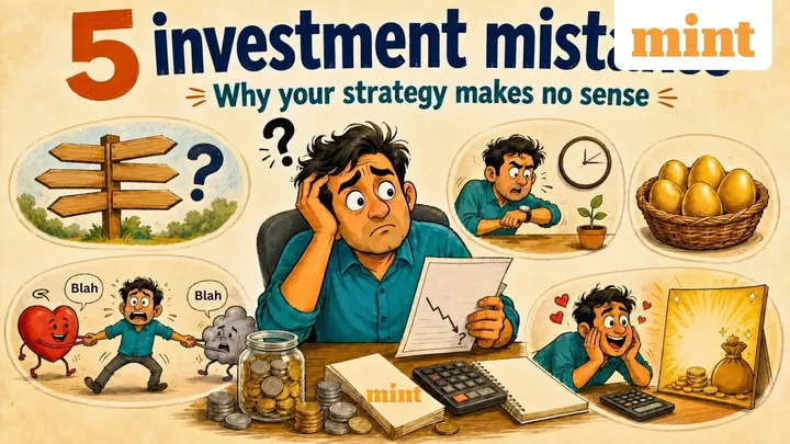 5 reasons why your investment strategy makes no sense: Check common money mistakes