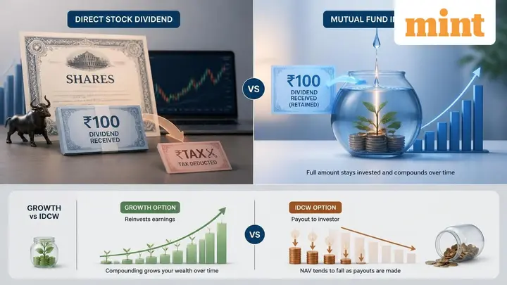 Mutual funds vs direct stocks: The hidden tax advantage on dividends that investors should know about