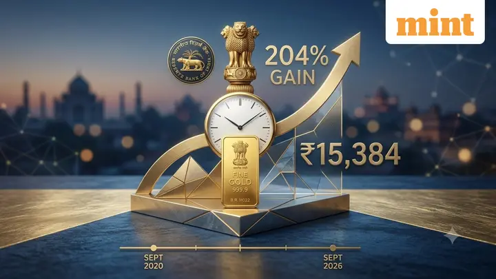 SGB premature redemption today:  ₹1 lakh investment rises to  ₹3.04 lakh as RBI fixes exit price at  ₹15,384 per gram