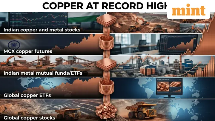 Copper prices hit a record high: 5 ways Indian investors can gain exposure to the red metal — experts weigh in