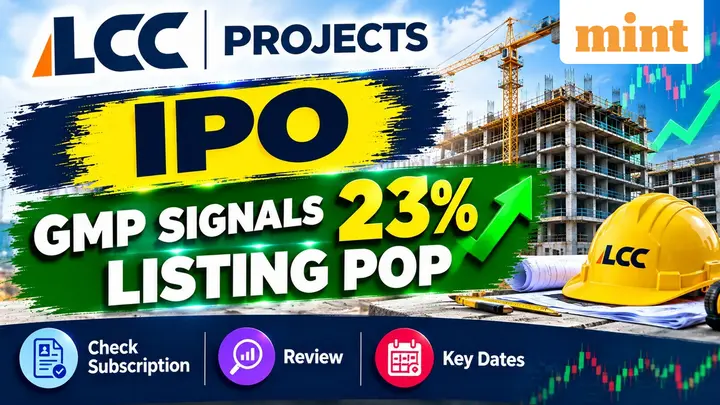LCC Projects IPO Day 1: Issue subscribed 44% so far. GMP signals 23% listing pop - Apply or not?