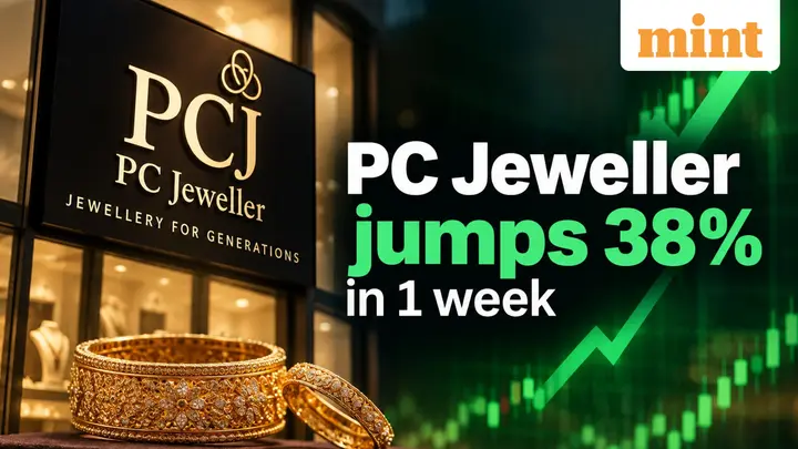 PC Jeweller share price: Multibagger stock jumps 36% in 1 week, up 4% today - What's behind the surge?