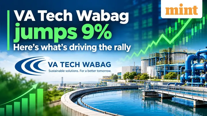 Rekha Jhunjhunwala portfolio stock VA Tech Wabag jumps 9%: here’s what’s driving the rally