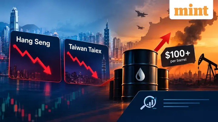 Hang Seng, Taiwan Taiex slip as Middle East tensions push oil above $100. What investors need to watch next?