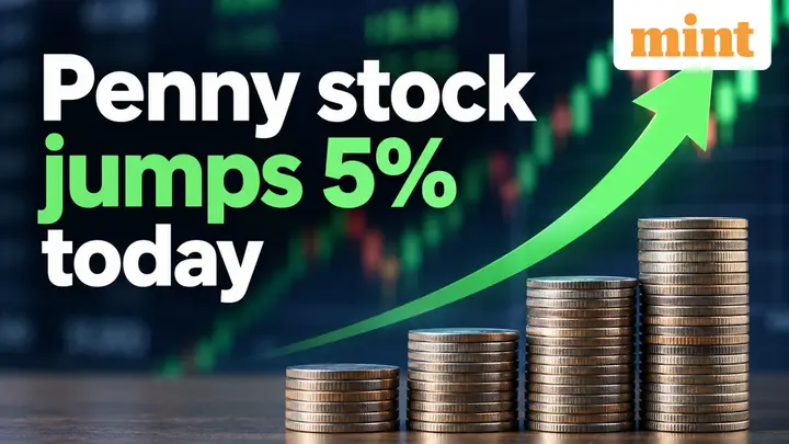 Penny stock under  ₹10 jumps 5% despite muted trends on Dalal Street