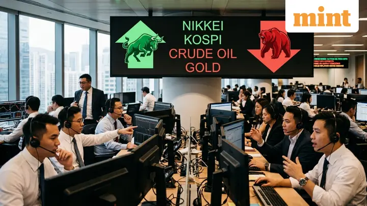 Some up, some down! What's happening in Nikkei, Kospi, Taiwan? Oil on boil, rude crude impacting gold - Latest update