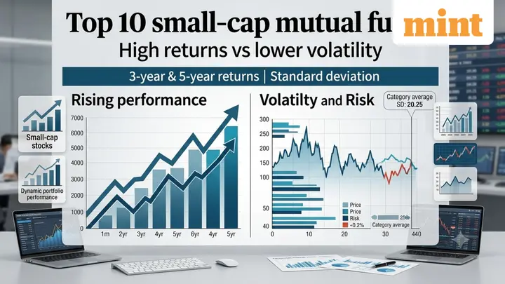 Top 10 small-cap mutual funds: Which schemes delivered high returns with relatively lower risk?