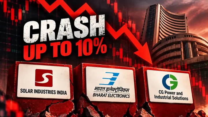 Solar Industries, Bharat Electronics, and CG Power shares fall up to 10% today: What’s driving the sell-off?