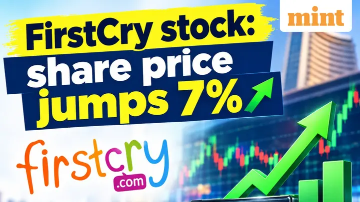 FirstCry stock: Brainbees Solutions share price jumps 7% after 54% fall in 1 year - reason?