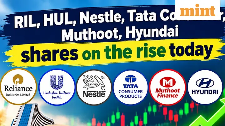 RIL, HUL, Nestle, Tata Consumer, Muthoot, Hyundai shares on the rise today | Key things to know