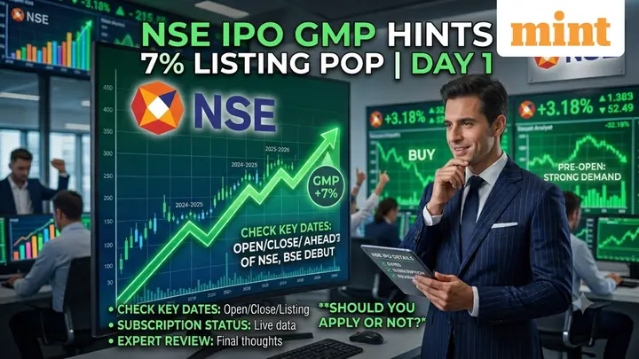 NSE IPO GMP hints 7% listing pop on Day 1: Check key dates, subscription, review. Should you apply or not?