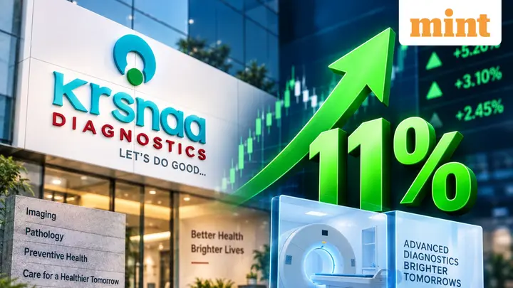 Krsnaa Diagnostics share price jumps 11%: Stock in focus after company enters PET-CT segment
