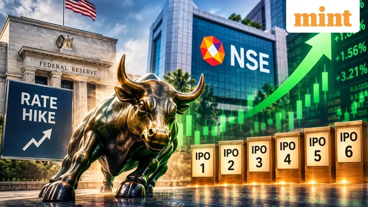 Sensex, Nifty soar despite Fed rate hike — Is it NSE IPO impact and 6 listings today? Experts decode stock market rise