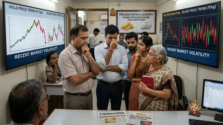 Gold and silver prices volatile amid a decline in oil prices, stable dollar; experts highlight key levels to watch
