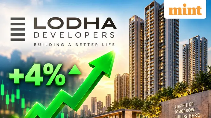 Lodha Developers share price gains over 4% on rate hike bets - Check how other realty stocks are performing today