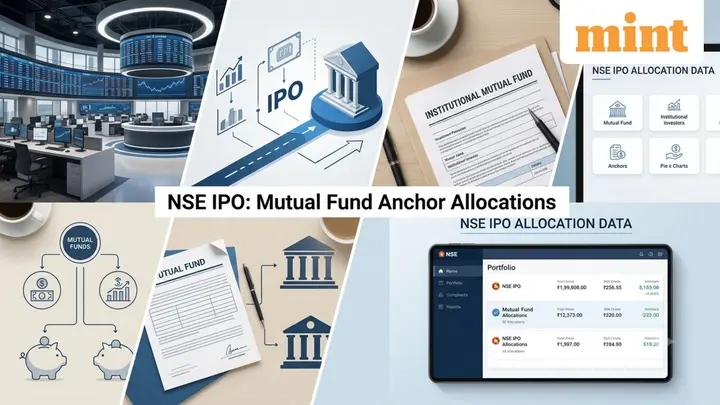 Mutual funds take  ₹2,495 crore exposure in NSE IPO anchor book: Nippon India Large Cap tops the list of 10 schemes