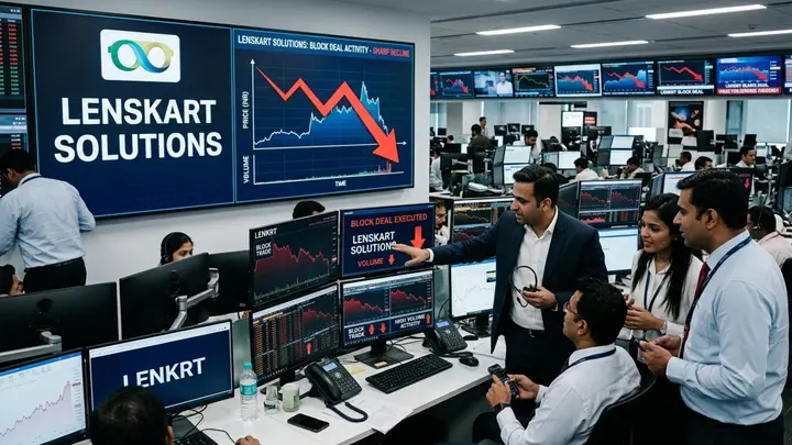 Lenskart Solutions share price drops 3% due to a likely  ₹2,047 crore block deal | Details here