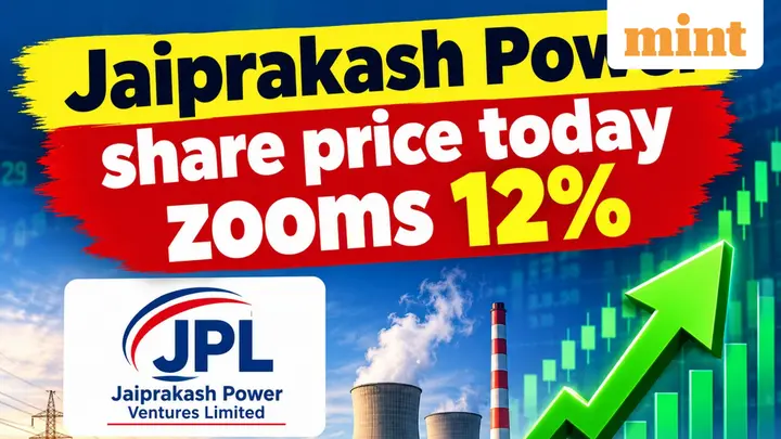 295% return in 5 years: Jaiprakash Power Ventures share price zooms 12% today - what's driving the rally?