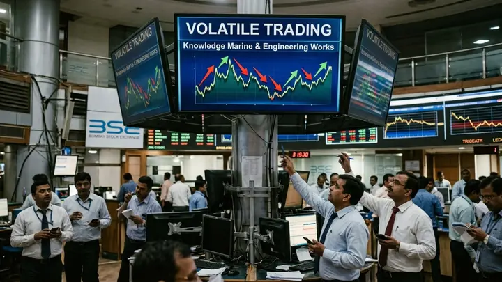 Knowledge Marine shares jump 5% then drop 2% despite this work order update - What next? Tech experts decode