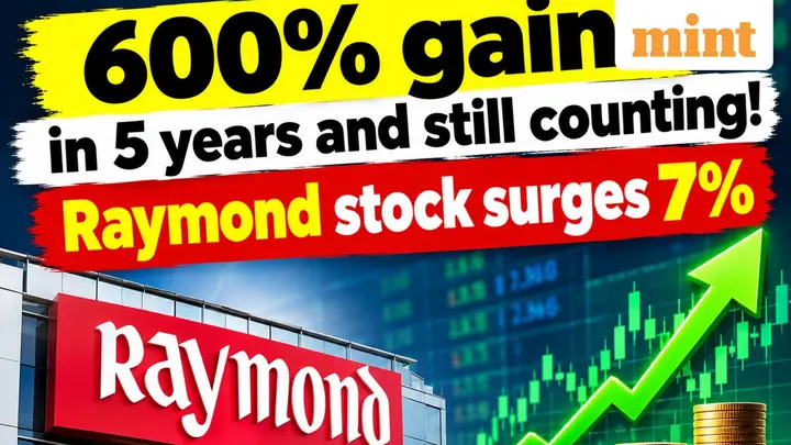 600% gains in 5 years and still counting! Raymond stock surges 7%, what's driving the rally?
