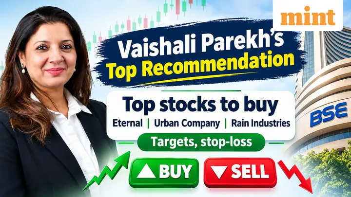 Top stocks to buy tomorrow: Eternal, Urban Company, Rain Industries by Vaishali Parekh | Targets, stop-loss