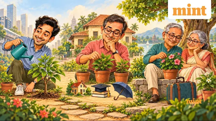 Have  ₹1 crore? How to invest the amount, depending on your age; build wealth, balance growth and make the money last