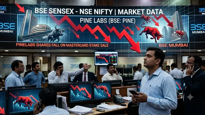 Pine Labs shares fall on a likely  ₹892 crore stake sale by Mastercard - Should you buy, sell, or hold?