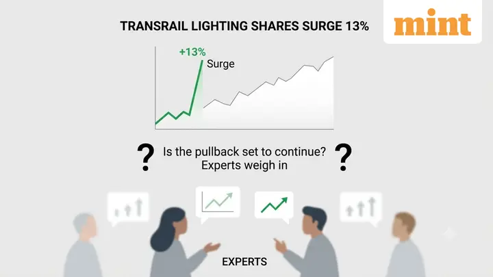 Transrail Lighting shares surge 13% |  Is the pullback set to continue? Experts weigh in