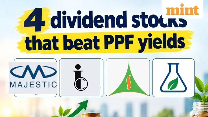 4 dividend stocks that beat PPF yields: Majestic Auto, Jagran Prakash to Indo Borax | Full List