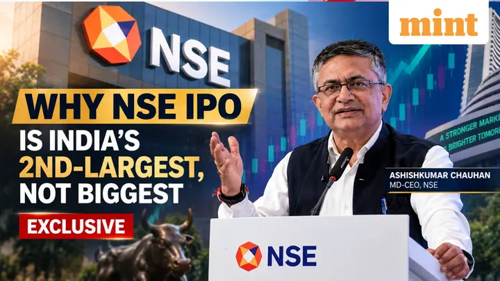 Why NSE IPO became India's 2nd-largest, not biggest: MD-CEO Ashishkumar Chauhan explains | Exclusive