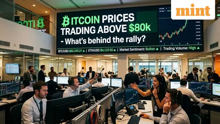 Cryptocurrency future: Bitcoin prices trading above $80k - What's behind the rally? What lies ahead?