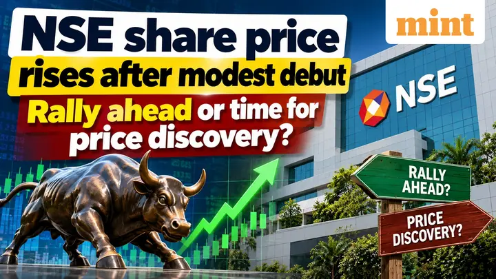 NSE share price rises after modest debut | Rally ahead or time for price discovery?
