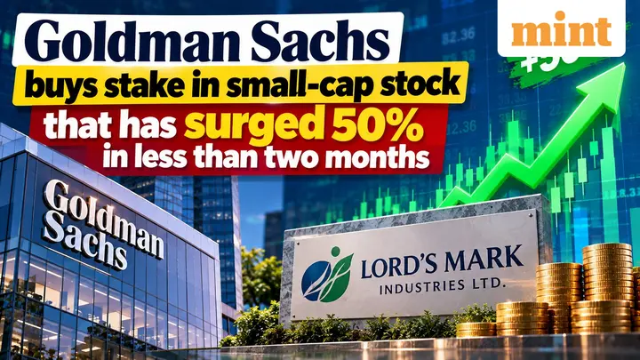Goldman Sachs buys stake in small-cap stock that has surged 50% in less than two months