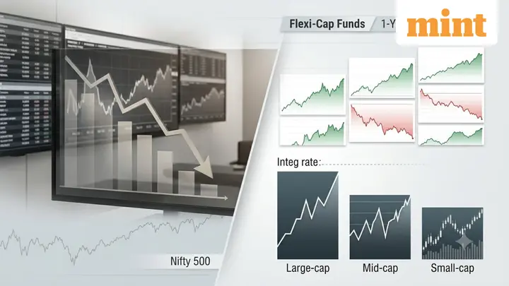 31 of 46 flexi-cap mutual funds delivered positive 1-year returns despite market fall: Check the schemes in red