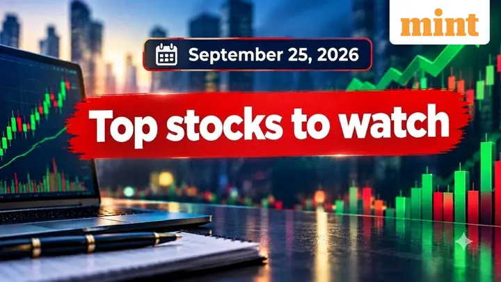 Top stocks in focus tomorrow: Investors must watch Sterlite Tech, Nykaa, JSW Cement shares on Fri, 25 Sept | Triggers