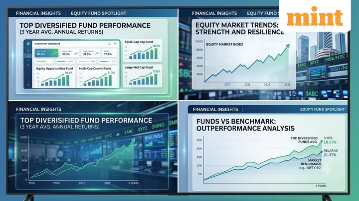 Diversified equity mutual funds: Which top 5 schemes have outperformed their category over 3 years?