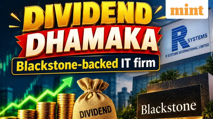800% dividend stock: This Blackstone-backed IT share zooms 14% after fixing record date; check amount per share